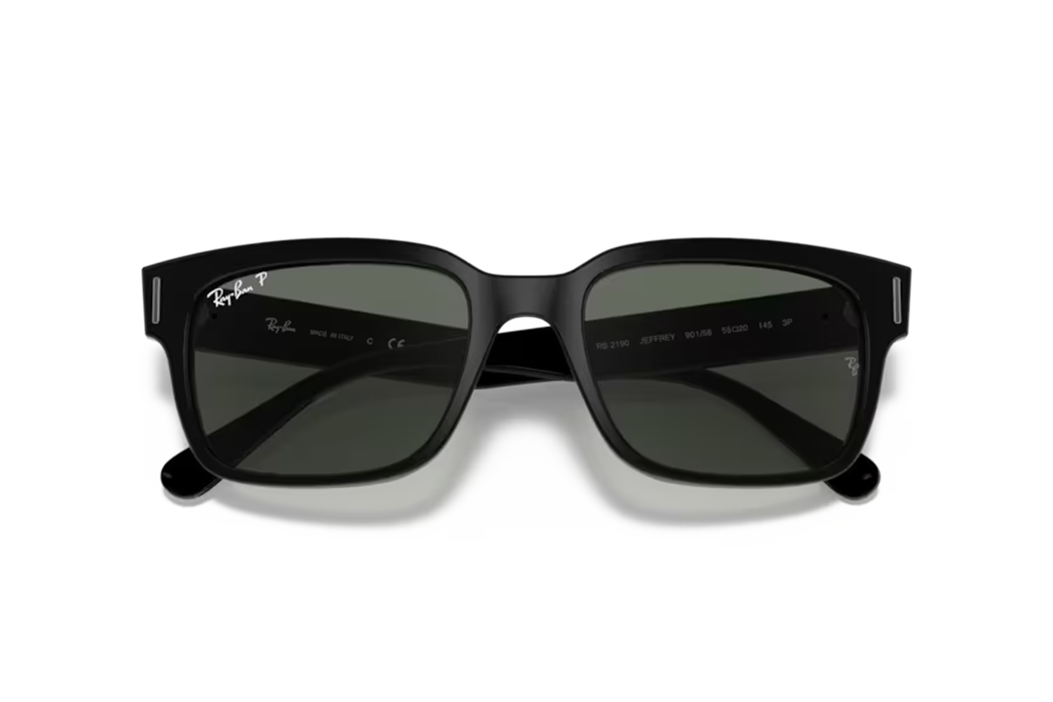 Ray-Ban® JEFFREY RB 2190 901/58 55